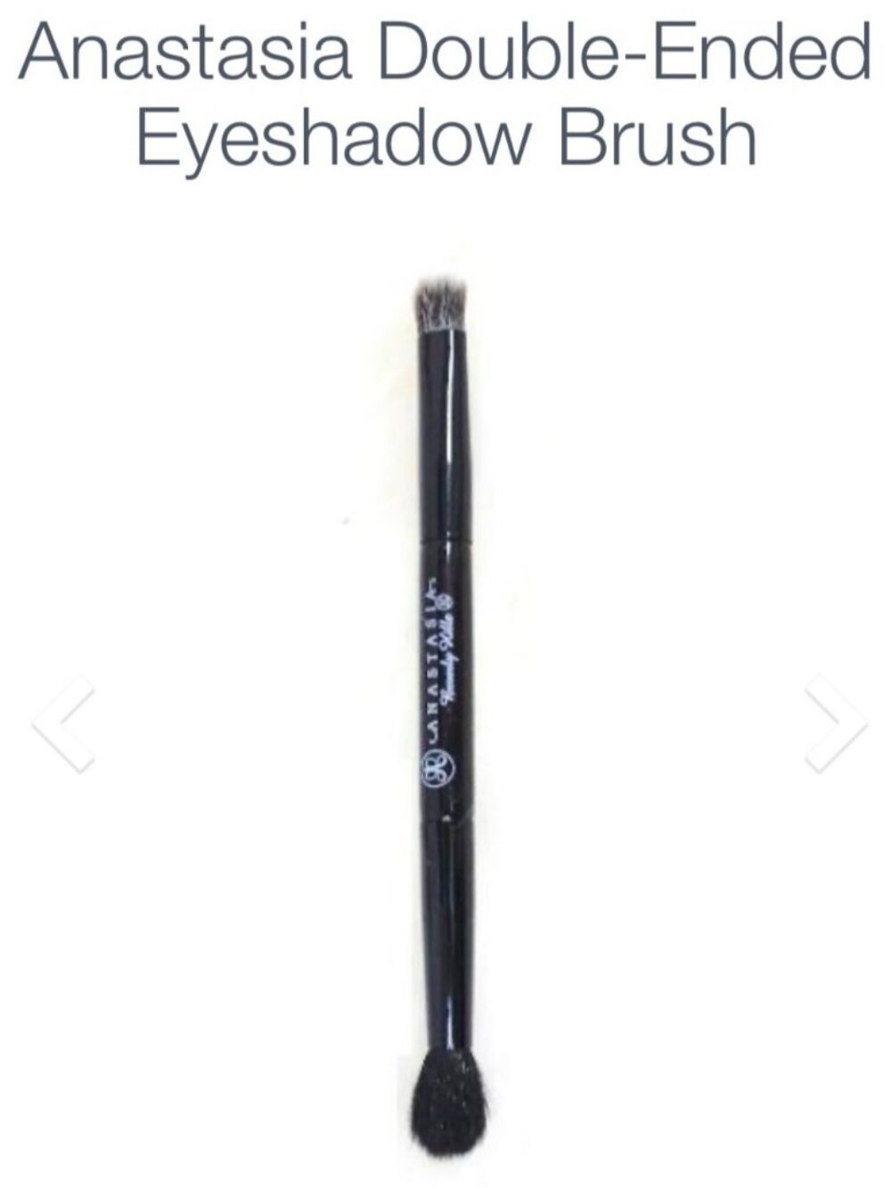 Anastasia Beverly Hills DELUXE ultra soft Dual-Ended Eyeshadow Makeup Brush glam
